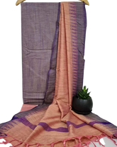 Cotton dupion temple suit M J HANDLOOMS