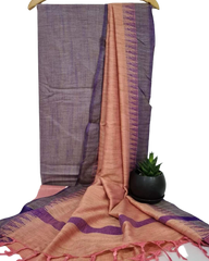 Cotton dupion temple suit M J HANDLOOMS