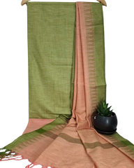 Cotton dupion temple suit MJ Handlooms