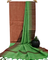 Cotton dupion temple suit MJ Handlooms