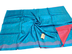 Tussar silk embroidery saree Dipak