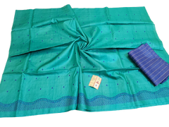 Tussar silk embroidery saree Dipak
