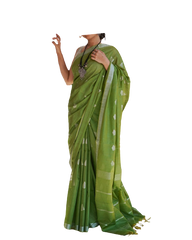 Viscose Silk Weaving Cutwork Saree SILK ZONE