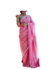 Viscose Silk Weaving Cutwork Saree SILK ZONE