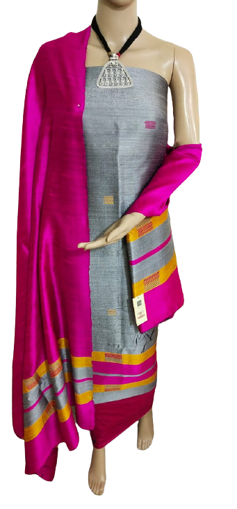 Dupion silk suit SILK ZONE