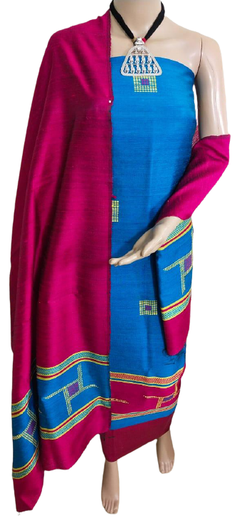 Dupion silk suit SILK ZONE