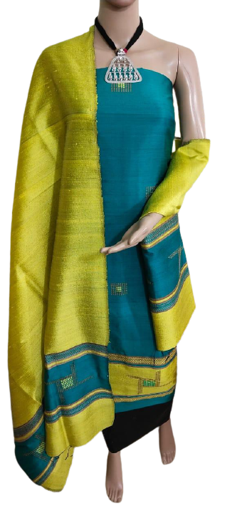 Dupion silk suit SILK ZONE