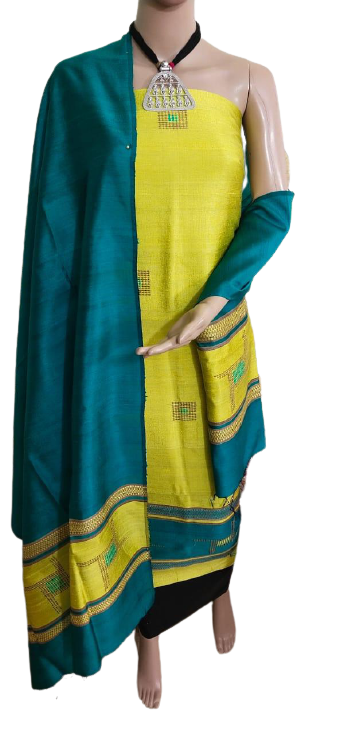 Dupion silk suit SILK ZONE