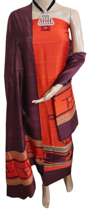Dupion silk suit SILK ZONE