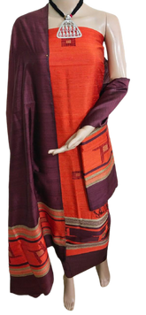 Dupion silk suit SILK ZONE