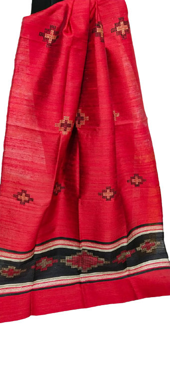 Dupion silk dupatta SILK ZONE