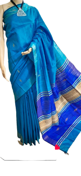 Tussar dupion silk saree SILK ZONE
