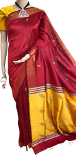 Tussar dupion silk saree SILKZONE