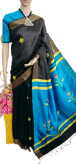 Tussar dupion silk saree SILKZONE