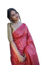 Tussar ghicha embroidery saree SILK ZONE