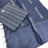 Linen embroidery suit SILK ZONE