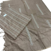 Linen embroidery suit SILK ZONE