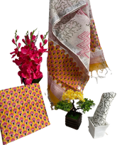 Cotton linen bagru print suit SILK ZONE