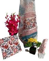 Cotton linen bagru print suit SILK ZONE