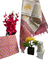 Cotton linen bagru print suit SILK ZONE