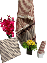 Cotton linen bagru print suit SILK ZONE