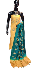 Tussar silk printed suit SILK ZONE