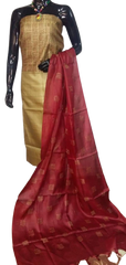 TUSSAR SILK PRINT SAREE