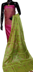 Tussar silk printed suit SILK ZONE