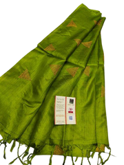 Tussar silk embroidery dupatta SILK ZONE