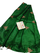 Tussar silk embroidery dupatta SILK ZONE