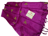 Tussar silk embroidery dupatta SILK ZONE