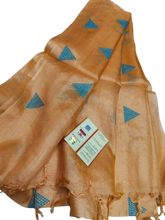 Tussar silk embroidery dupatta SILK ZONE