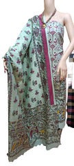 Cotton khadi madhubani suit SILK ZONE