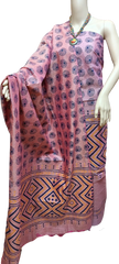 Cotton khadi madhubani suit SILK ZONE