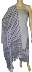 Cotton khadi madhubani suit SILK ZONE
