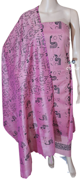 Cotton khadi Madhubani suit SILK ZONE