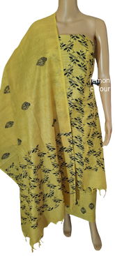 Cotton khadi madhubani suit SILK ZONE
