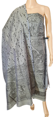 Cotton khadi madhubani suit SILK ZONE