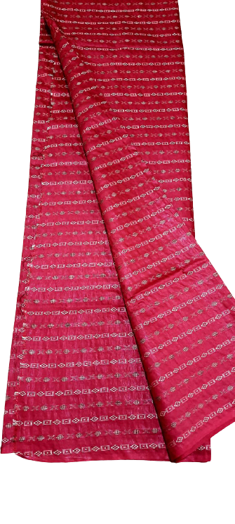 Katan diamond dupion fabric SILK ZONE