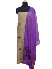 Handloom embroidery suit SILK ZONE