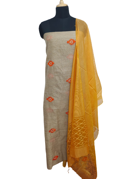 Handoom embroidery suit SILK ZONE