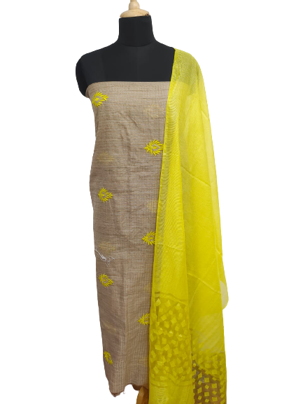 Handloom suit SILK ZONE