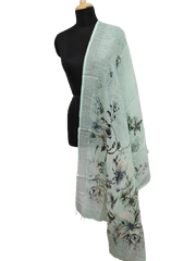 Linen digital print dupatta SILK ZONE