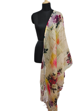 Linen digital print dupatta SILK ZONE