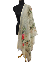 Linen digital print dupatta SILK ZONE