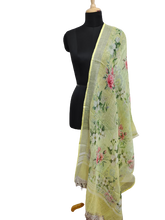 Linen digital print dupatta SILK ZONE