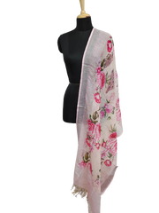 Linen digital print dupatta SILK ZONE