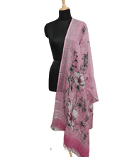 Linen digital print dupatta SILK ZONE