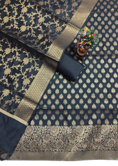 Soft silk Banarasi suit SILK ZONE