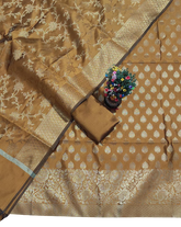 Soft silk banarasi suit SILK ZONE